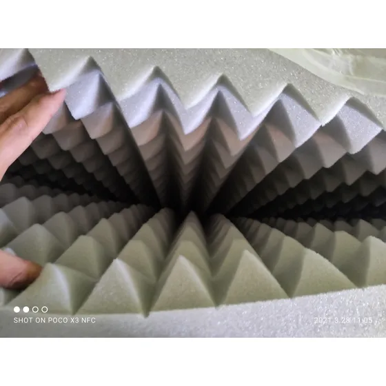 Laminas Espuma Acústica De 1mt X 1mt X 7cm Paneles Pirámidal