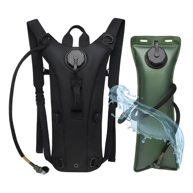 Bolso Con Vejiga De Agua De 3 Litros Tipo Camelbak Importado