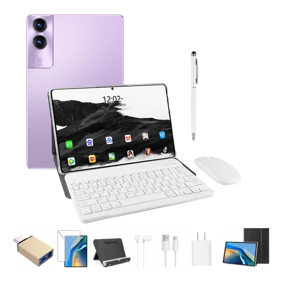 Tablet S12plus 16+512gb Rom/1tbtf Android 13 5g Con Teclado