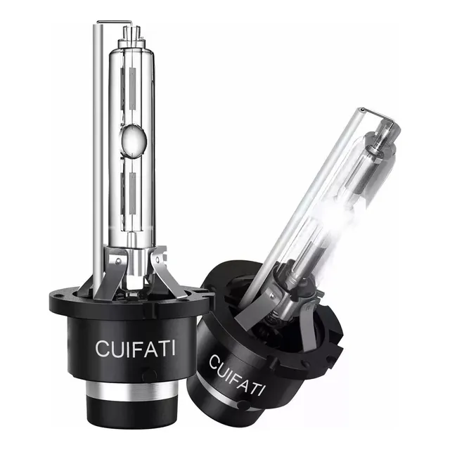 1 Par Kit De Focos Coche Xenón D2s D2r 6000k 7000lm White