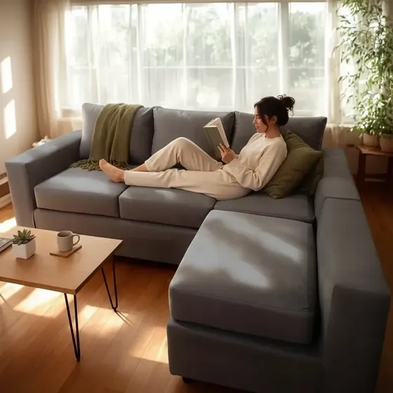 Sillón Sofá Esquinero 200x155 Calidad Premium