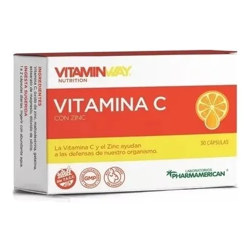 Vitamin Way Vitamina C Con Zinc X 30 Capsulas