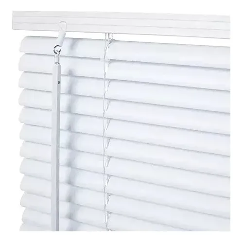 Persiana Miniflex Pvc Blanca 121x150cm Kit Instal. Elegance