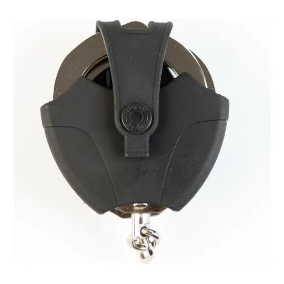 Porta Esposas Tactico De Polimero Rescue Correaje Policia Color Negro