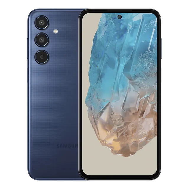 Samsung Galaxy M35 5g , Câmera Tripla Até 50mp, Tela Super Amoled + 6.6 120hz, 256gb, 8gb Ram - Azul Escuro