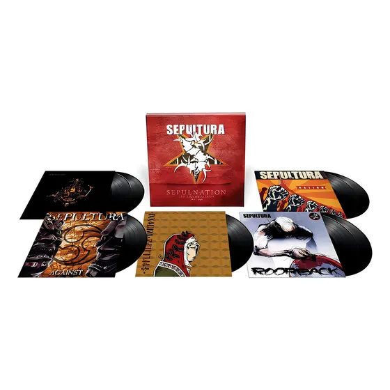 Lp Sepultura Sepulnation-Los álbumes 1998-2009 nuevos y sellados