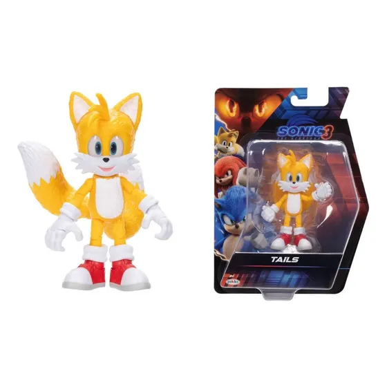 Sonic 3 Tails Figura Muñeco Juguete Coleccion Pelicula