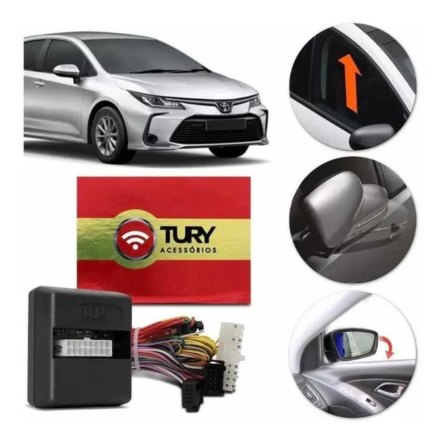 Módulo Subida Vidro Rebate Retrovisor Corolla Xei 2021 2022