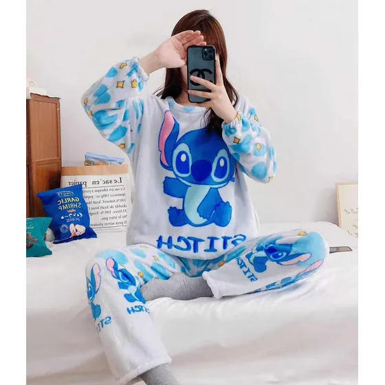 Pijama De Peluche Stitch