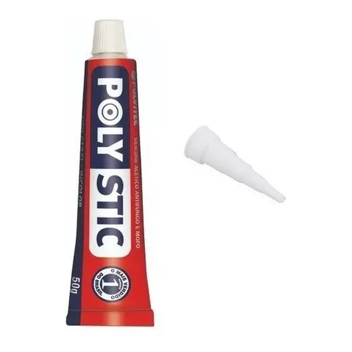 Silicone Uso Geral Incolor 50g  Acético Pulvitec C/12 Oferta