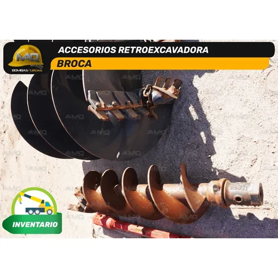 Accesorio Para Retroexcavadora Broca 