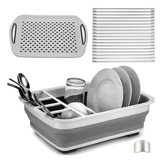 Escurridor Plato Plegable Accesorio Caravana Para Casa