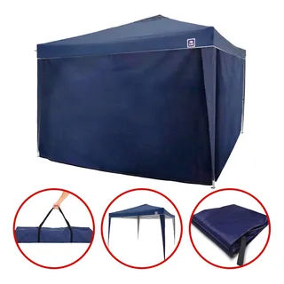 Tenda Gazebo 3x3 Sanfonada Articulada Com 4 Paredes Laterais Tenda Gazebo 3x3 Sanfonada Articulada Com 4 Paredes Laterais