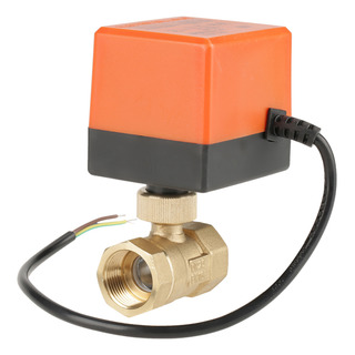 Válvula De Bola De Actuador Motorizado De Latón De 2 Vías Ac Válvula De Bola De Actuador Motorizado De Latón De 2 Vías Ac