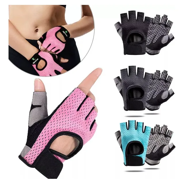 Guantes Para Gym Bicicleta Gimnasio Fitness Crossfit Pesas