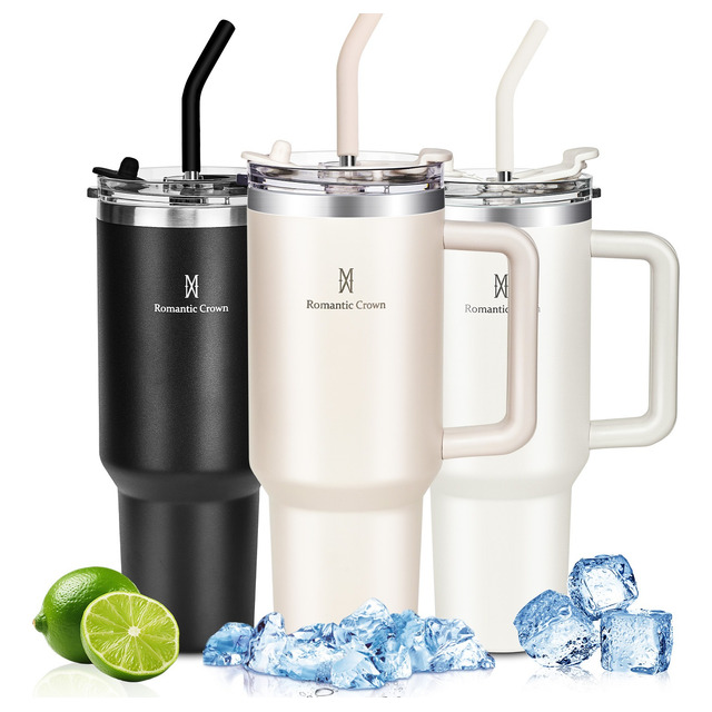 Copo Térmico Inox 1,2l Com Alça, Tampa, Canudo Inox E Escova Copo Térmico Inox 1,2l Com Alça, Tampa, Canudo Inox E Escova