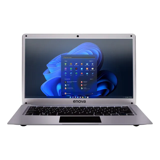 Notebook Enova 14 Celeron N4020 Ram 4gb Ssd 240 Gb + W11 Cta Color Gris