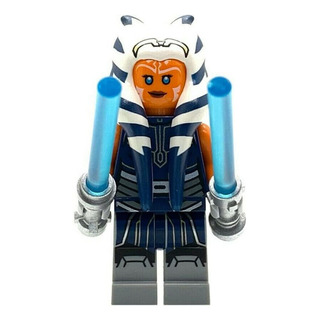 Lego Star Wars: Ahsoka Tano Con Sables De Luz Dobles (mono A Lego Star Wars: Ahsoka Tano Con Sables De Luz Dobles (mono A