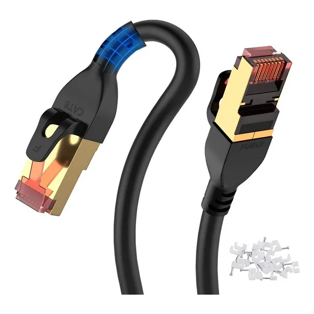 Cable Red Cat 8, 45 Metros, Internet Xbox Ps5 Ethernet Rj 45