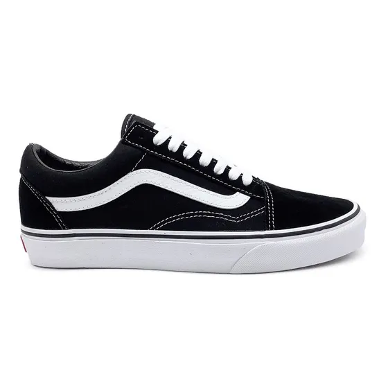 Tenis Vans Old Skool Clásico Punta Talon Gamuza Retro Sk8 