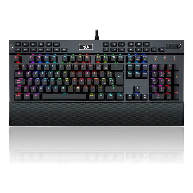 Teclado Mecánico Gamer Redragon Yama K550 Spanish Negro Idioma Español