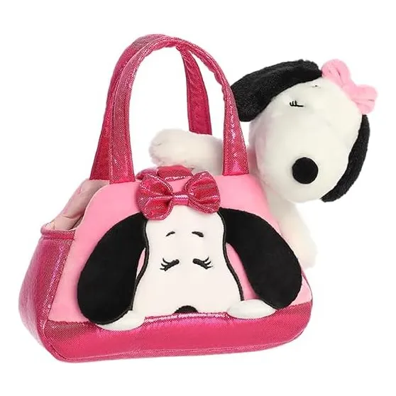 Aurora® Peanuts® Peluche Peek-a-boo Belle 7 Pulgadas
