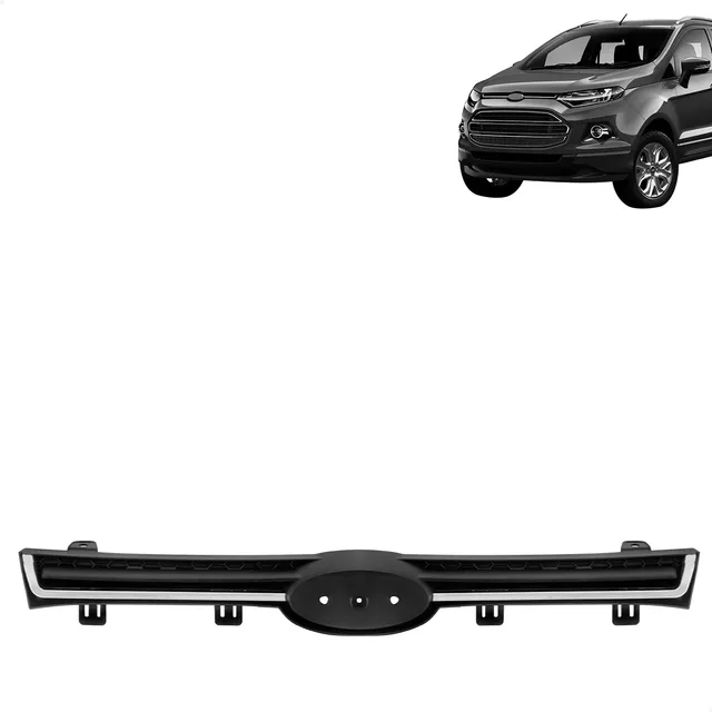 Grade Dianteira Ecosport 2013 2014 2015 2016 2017 Cromada