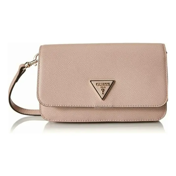 Bolsa Noelle Xbody Flap Organizer En Color Rosa Claro