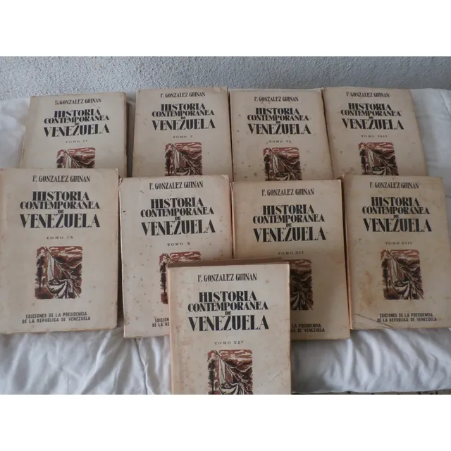 Historia Contemporanea De Vzla. Gonzalez Guinan