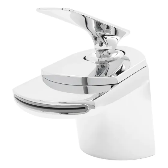 Grifo Lavabo Cascada Una Sola Palanca Cromado