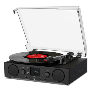Jugador De Discusión De Vinylslink Con Altavoces Incorporado Jugador De Discusión De Vinylslink Con Altavoces Incorporado