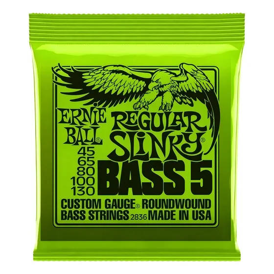 Encordado Para Bajo 5 Cuerdas 2836 Ernie Ball