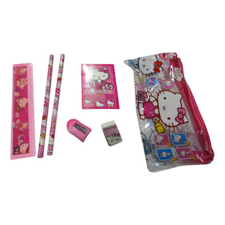 Estuche Escolar Hello Kitty Set De Articulos Estuche Escolar Hello Kitty Set De Articulos