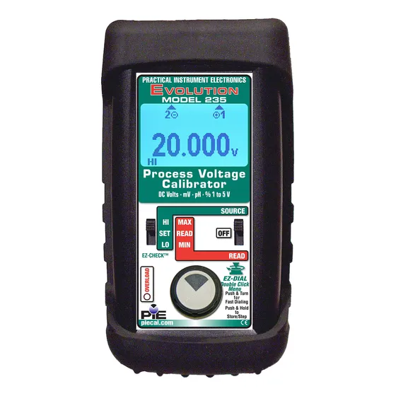Voltaje Pie Modelo 235 Proceso Calibrador Centrado Ph