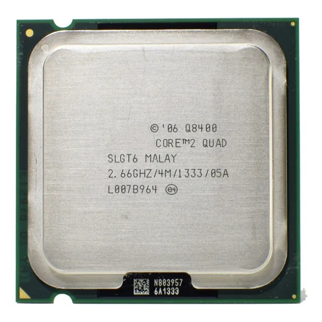 Procesador De Cpu Core 2 Quad Q8400 De Cuatro Hilos A 2.6 Gh