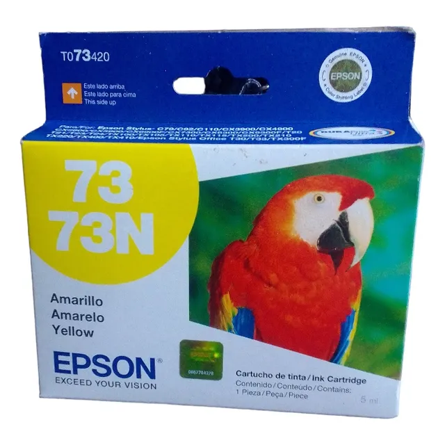 Pack 3 Cartuchos De Tinta Amarilla