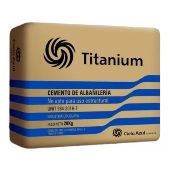 Titanium ( Articor / Ancaplast ) X Pallet (80 Bolsas)