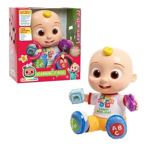 Muñeco Jj De Aprendizaje Interactivo Cocomelon Con Luces
