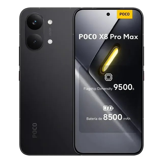 Poco X8 Pro Max 512gb 12gb Ram Global Bateria 8.500mah Preto