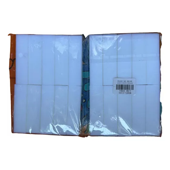 Lima Cubo 4 Caras Blanca.bloque Pulido P/ Uñas X 4 Unidades