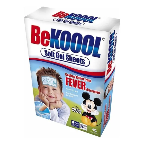 Adesivo Infantil Para Febre - Be Kool Koool Fever Usa