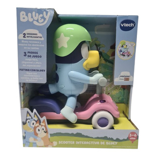 Bluey Con Scooter Luces Y Sonido Español Vtech Bluey Con Scooter Luces Y Sonido Español Vtech