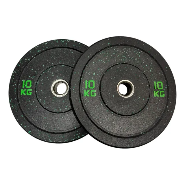 Discos Olimpicos X2 - Crossfit En Caucho 10 Kilos