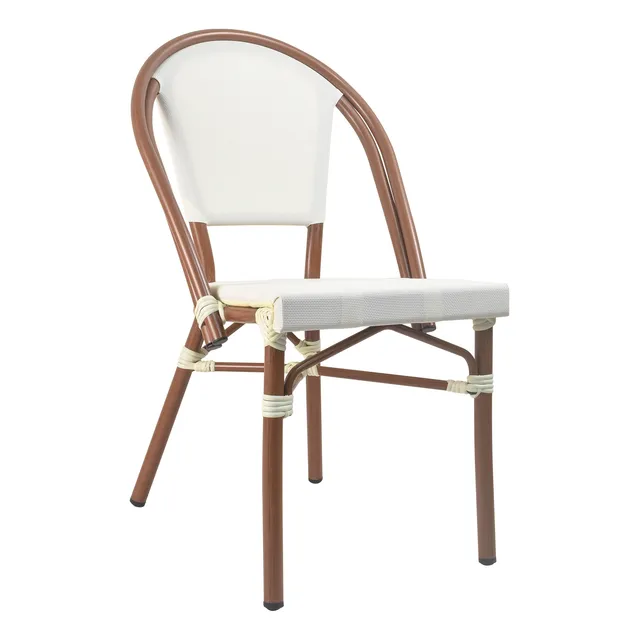 Silla Comedor Apilable Resistente Ligera Cómoda Exterior