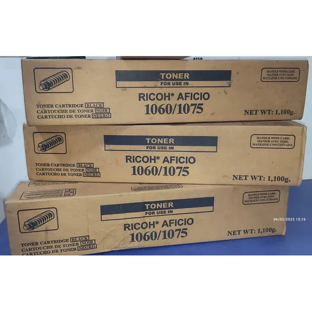 Toner Ricoh Aficio 1060 1075 Peso 1100 Gramos Caraca Calidad