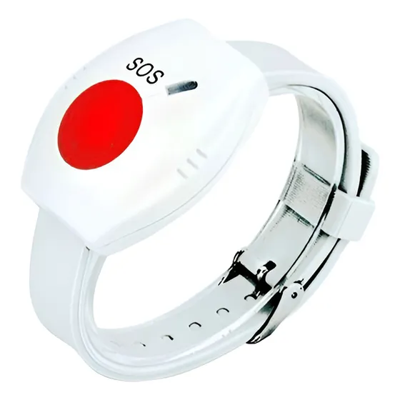 5 Botones De Panico Tipo Pulsera Reloj