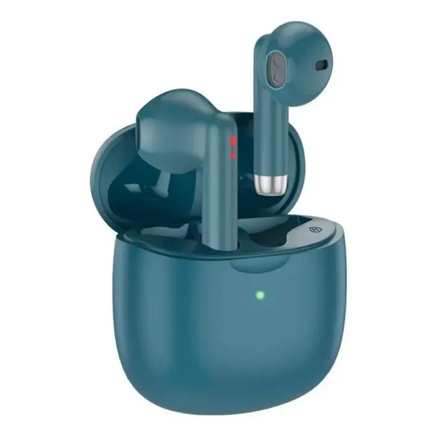 Auriculares Foneng Tws Bl109 Bluetooth 5.1 Usb-c Color Azul