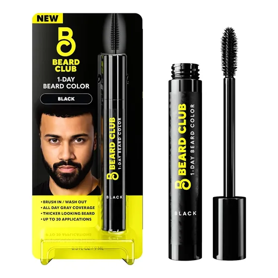 Tinte Temporal Para Barba Bigote Cejas. Resistente Al Agua