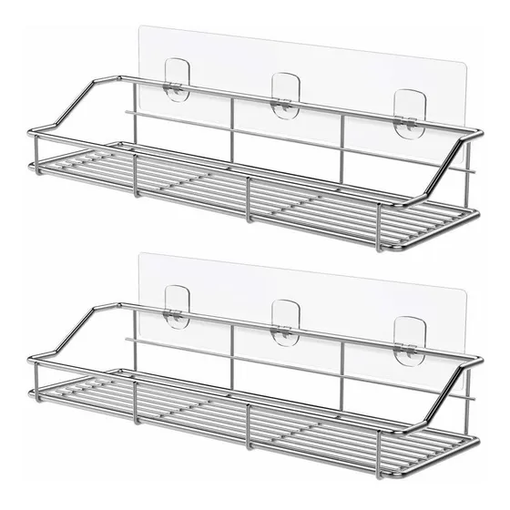 Organizador Adhesivo Para Baño Ducha Cocina Especia Sin