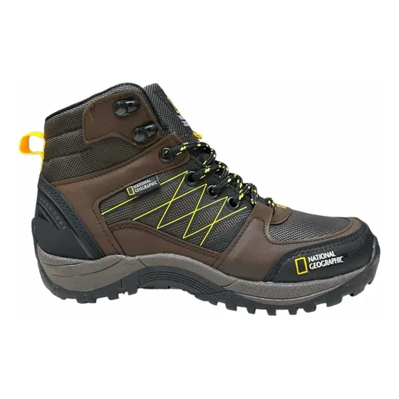 Bota National Geographic Mod 6080 Moka/negro Senderismo